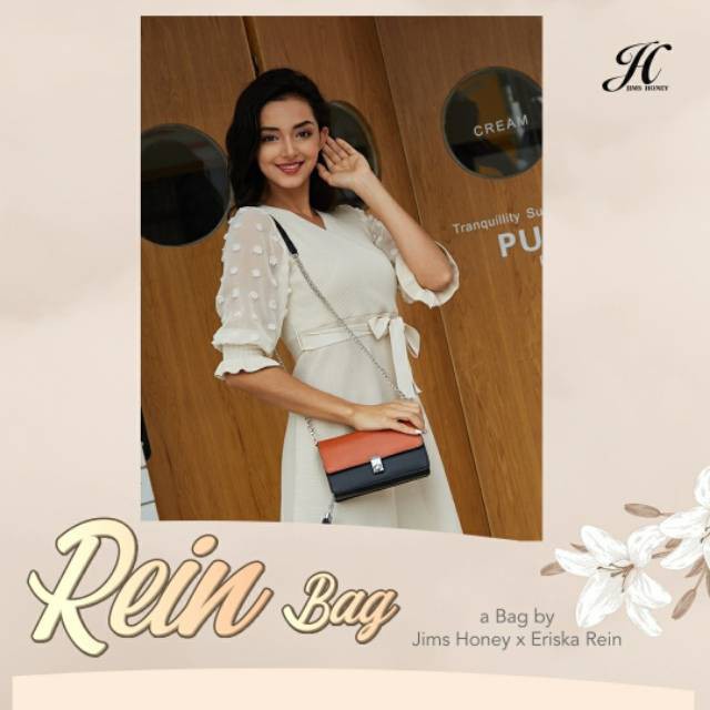 Tas Rein Jims Honey/Tas Wanita/Tas Slempang 2021/HandBag Kekinian/Tas Tali Rantai Menarik/Bag Wanita