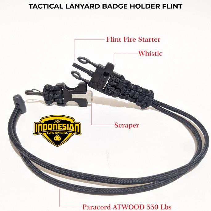 

READY COD Tactical Lanyard Badge Holder (Dilengkapi pematik api) PROMOKode 5295