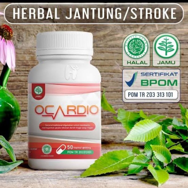 

Ocardio Obat Jantung Bengkak Coroner Hipertensi Kolesterol