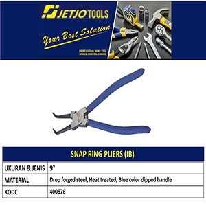 Tang Snap Ring 9" 400876 JETJO TOOLS / Snap Ring Pliers (IB) LAKONI PRO