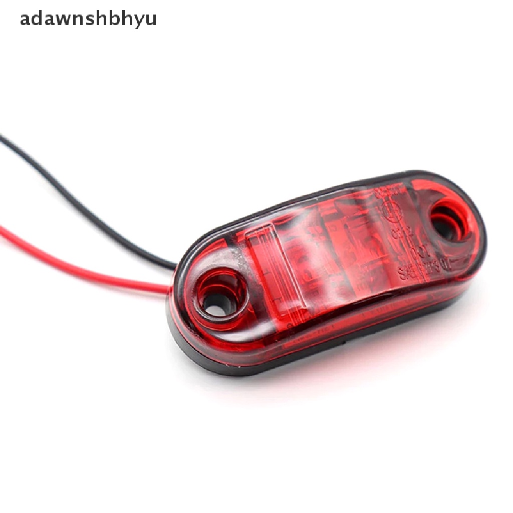 Adawnshbhyu Warning Light LED Diode Light Oval Lampu LED Penanda Samping 12V 24V Truck Accessorie