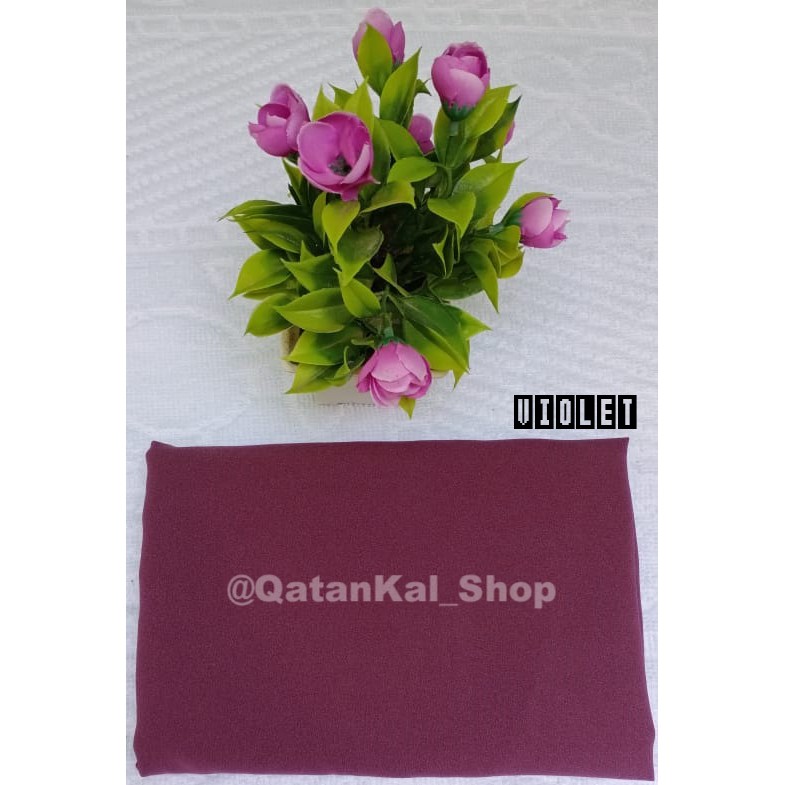 BERGO MARYAM TALI HIJAB INSTAN NON PET BAHAN DIAMOND KERUDUNG JILBAB PREMIUM BAGIAN 1-Violet