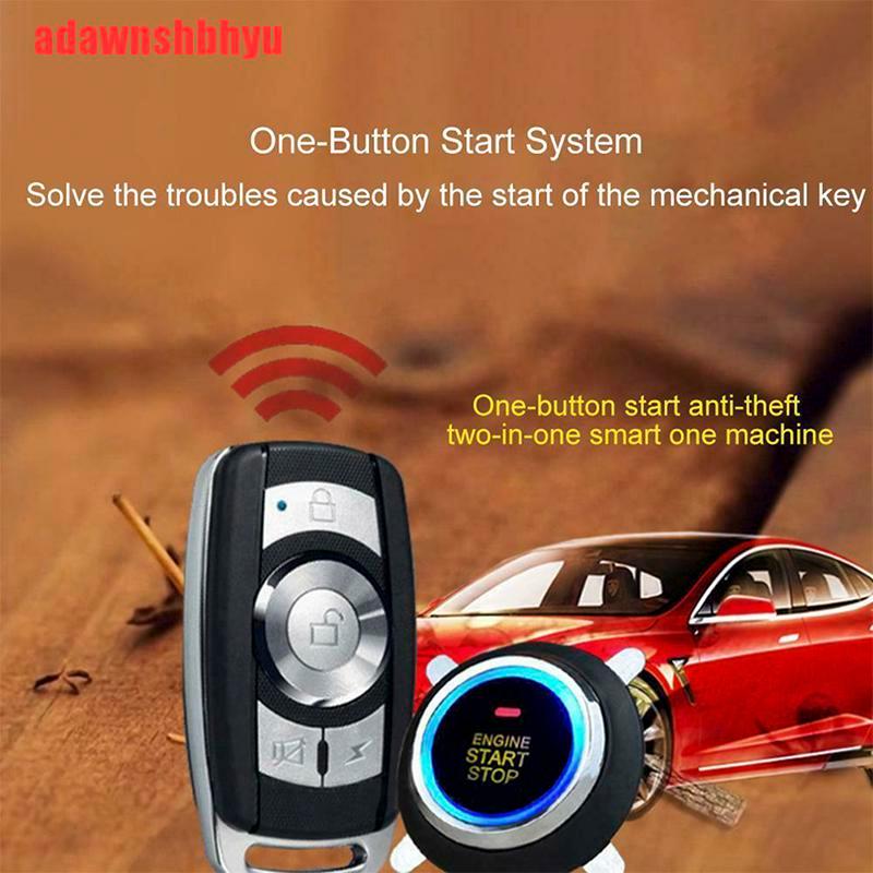 Kit Tombol Tekan Start Stop Mesin Mobil 12V Untuk Keyless