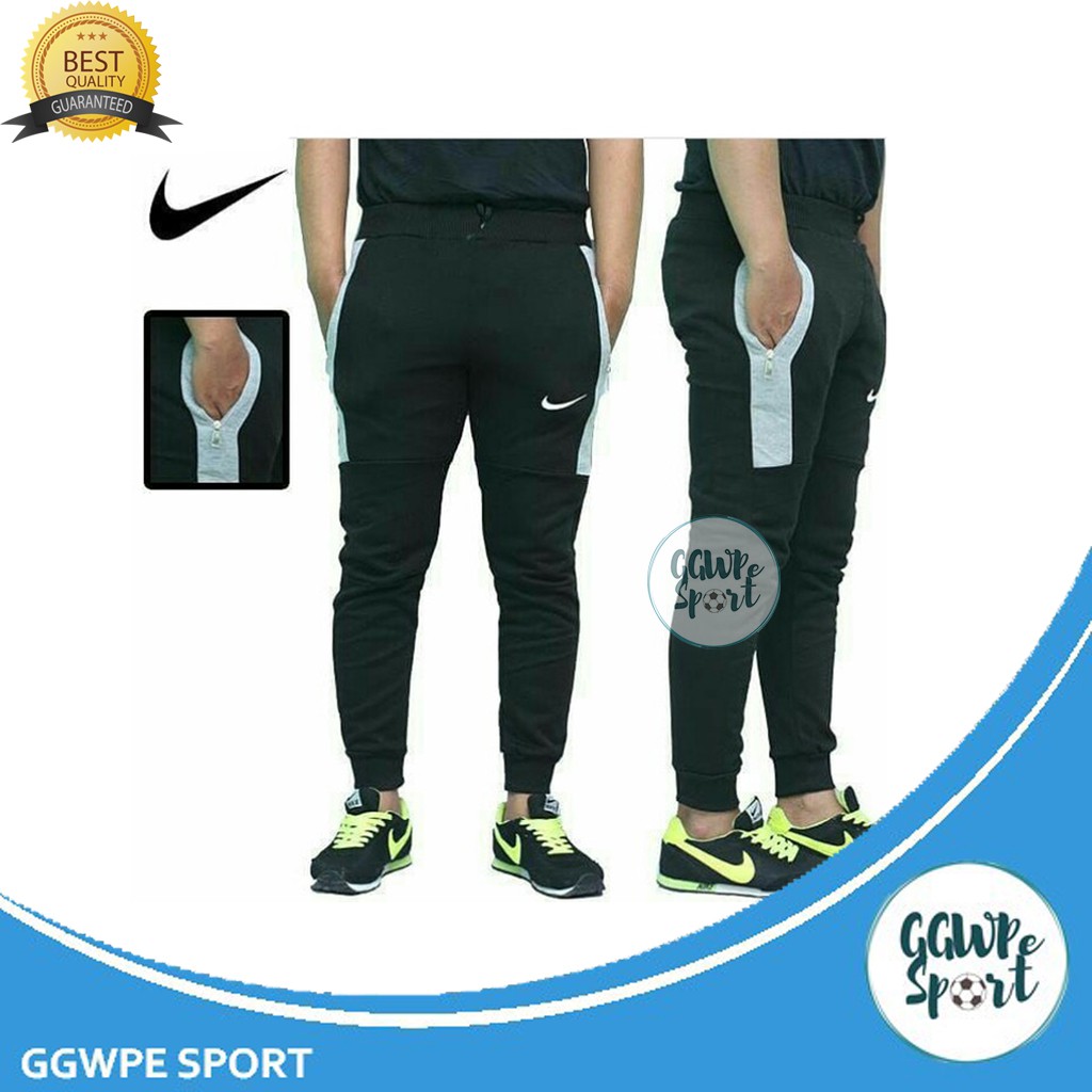 CELANA JOGER JOGGER PANJANG KANTONG RESLETING TRAINING OLAHRAGA SWEATPANTS KUALITAS JAMINAN