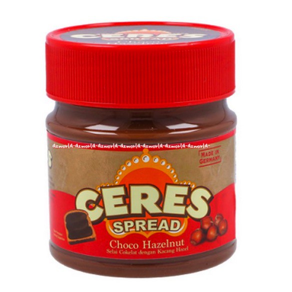 Ceres Spread Choco Hazelnut 200gr Selai Cokelat Dengan Kacang Cokelat Jar