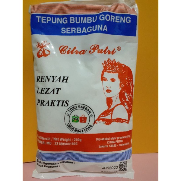 

Tepung CITRA PUTRI 250 gram