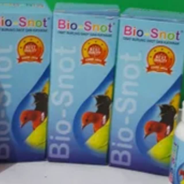 Bio snot obat burung snot