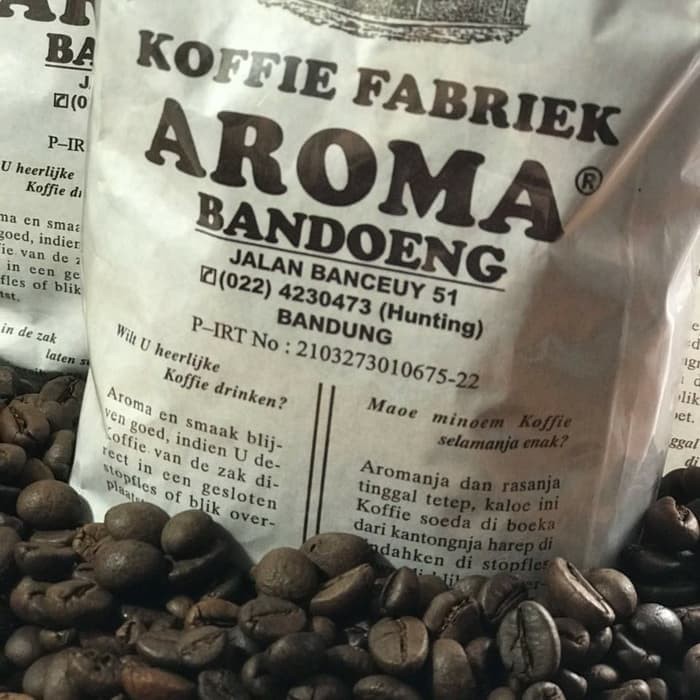 

Kopi Aroma Koffie Fabriek Bandoeng ARABICA MOKKA