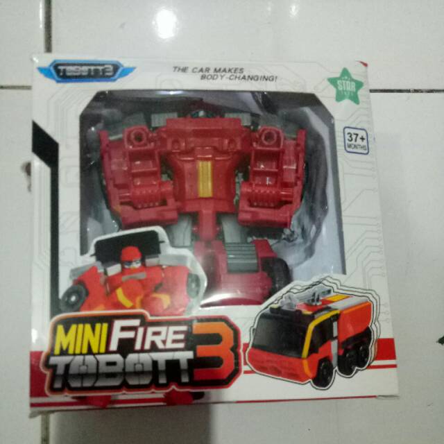 MAINAN ANAK TOBOT VULCAN TOBOT R GENERASI 3