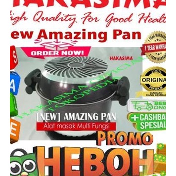 HAKASIMA NEW AMAZING PAN ALAT MASAK PANCI SET PENGGORENGAN SERBAGUNA