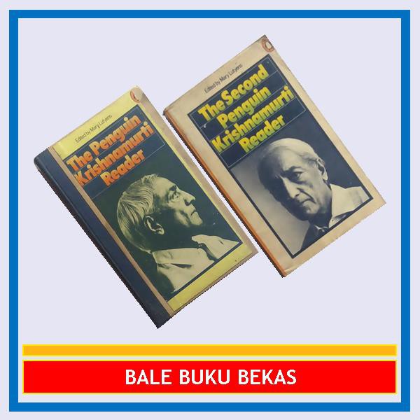 BUKU ORI THE PENGUIN KRISHNAMURTI READER & THE SECOND PENGUIN KRISHNAMURTI READER