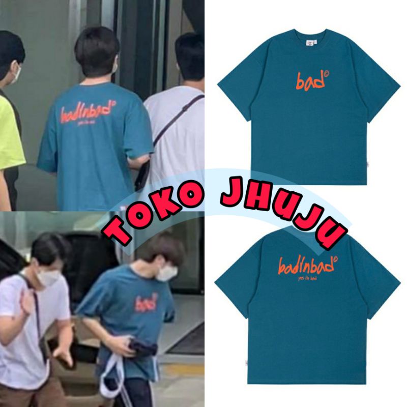 Baju T shirt Treasure So Junghwan Style Bad sablon depan belakang