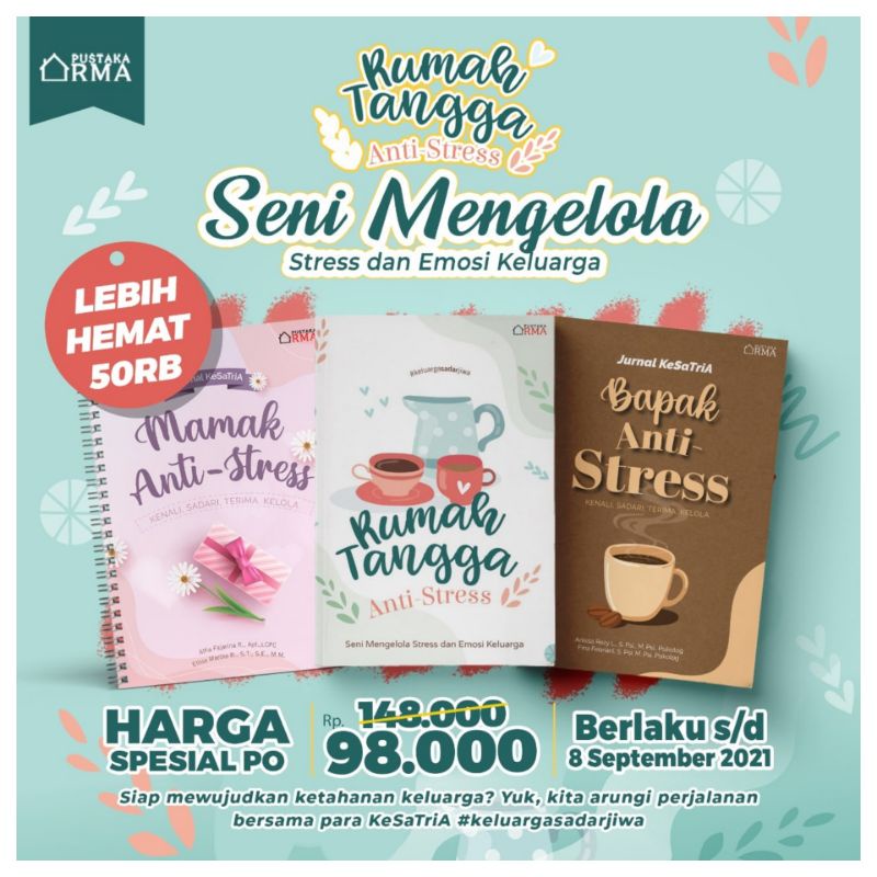BUKU RUMAH TANGGA ANTI STRESS - PUSTAKA RMA