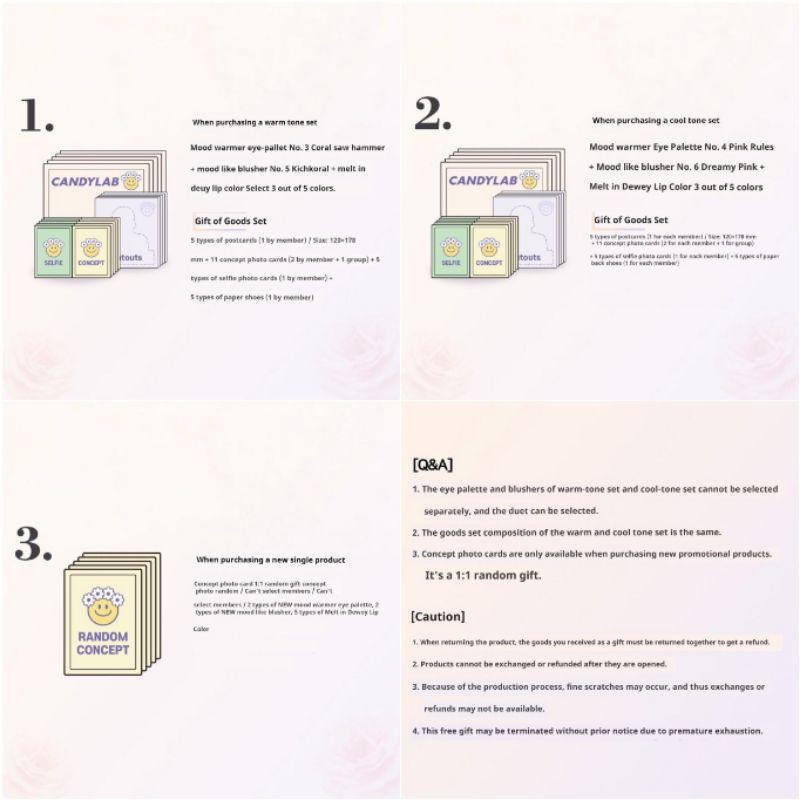 PO Candylab Versi 4 Terbaru X NCT Dream Full Bloom