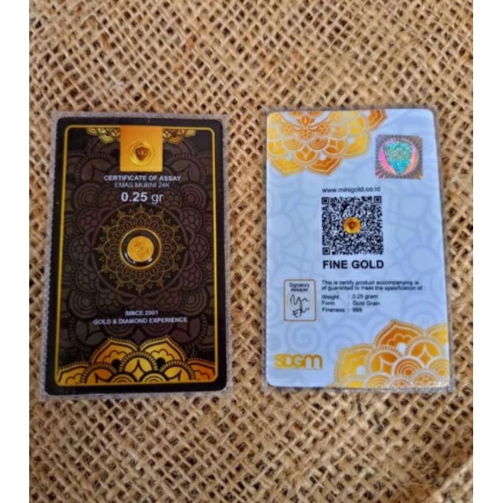 Mini Gold 0.25 gr