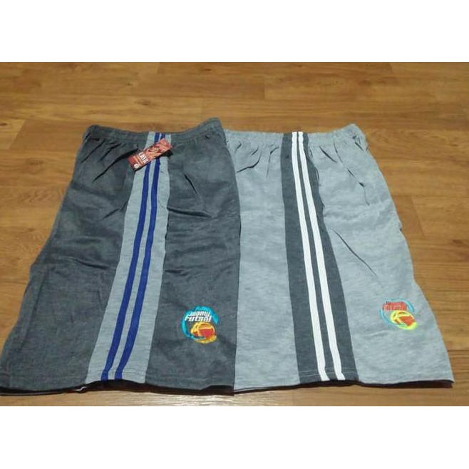 6t5e celana pendek polos santai kaos 7/8 jumbo vk8c