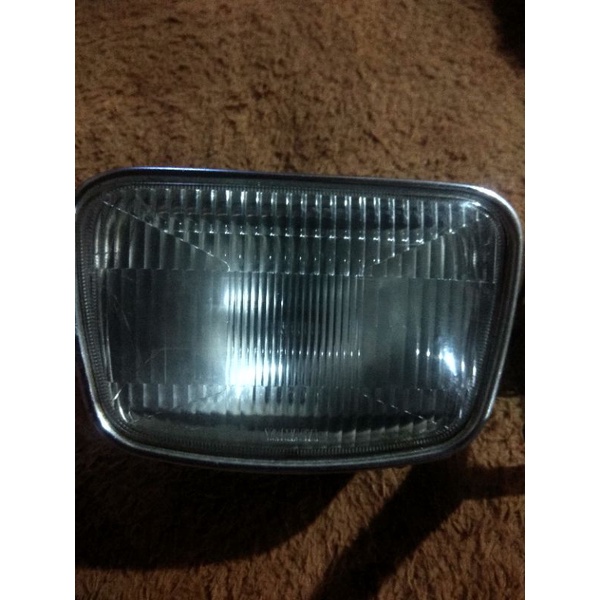 Reflecktor lampu depan Yamaha RX King New RX king oval original lepasan komplet set fithing bohlam R