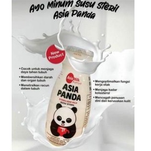 Susu steril Asia Panda susu sapi asli susu UHT Fresh milk