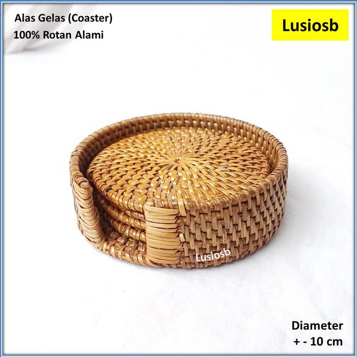 Alas Gelas Rotan / Alas Gelas / Alas Rotan / Rattan Coaster