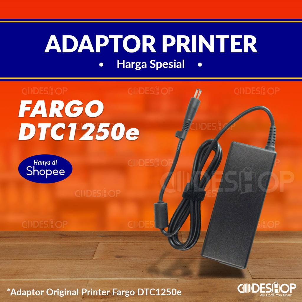 Adaptor Printer ID Card Fargo DTC1250e Original