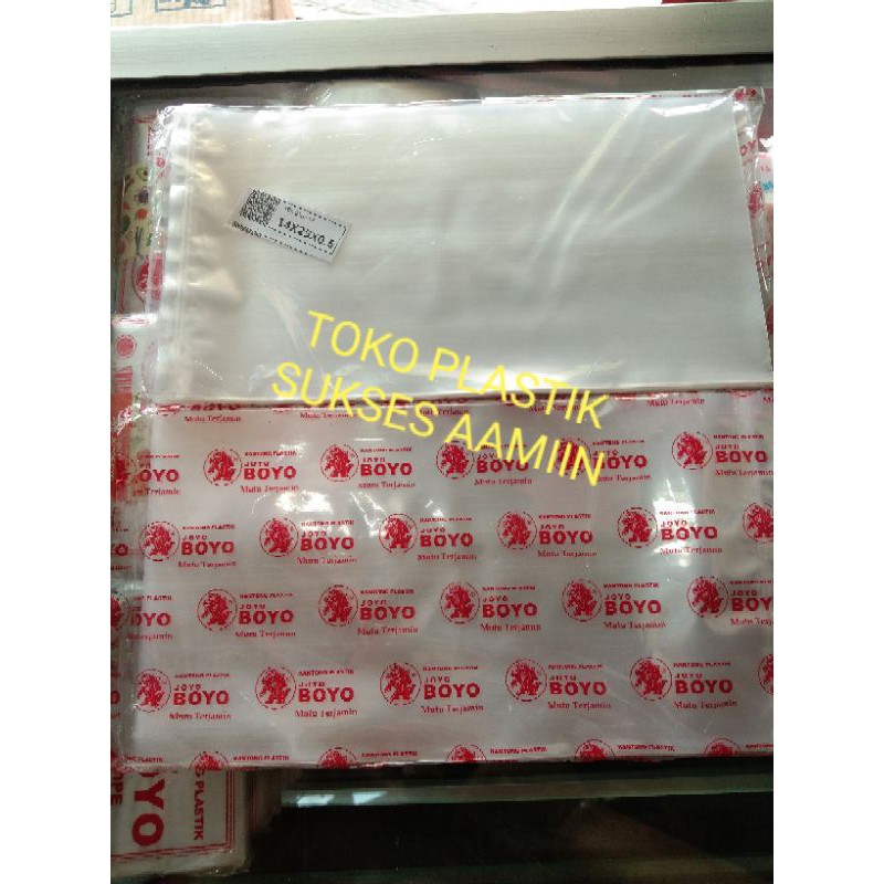 Plastik JoyoBoyo Ukuran 14x25 Tebal 0,5