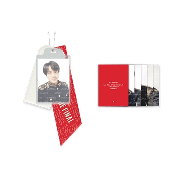 Sharing BTS SPEAK YOURSELF TOUR THE FINAL OFFICIAL MD - Memorial Label Tag
