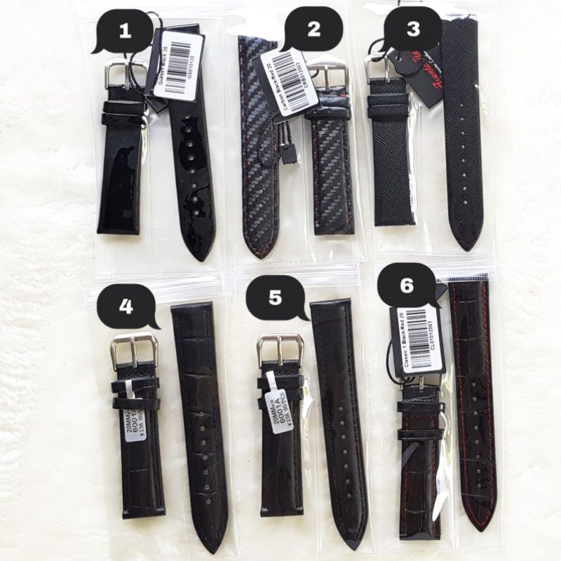 Strap Kulit Jam - Avante Italy Ukuran 20