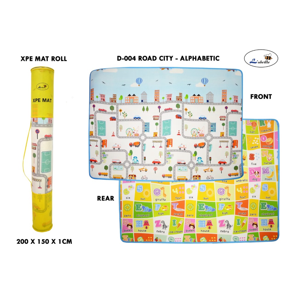 Promo !! Karpet Lipat Playmat Bayi Premium Tikar Lipat Bayi Xpe Karpet  P180 x L200 cm Tebal = 1,2 cm