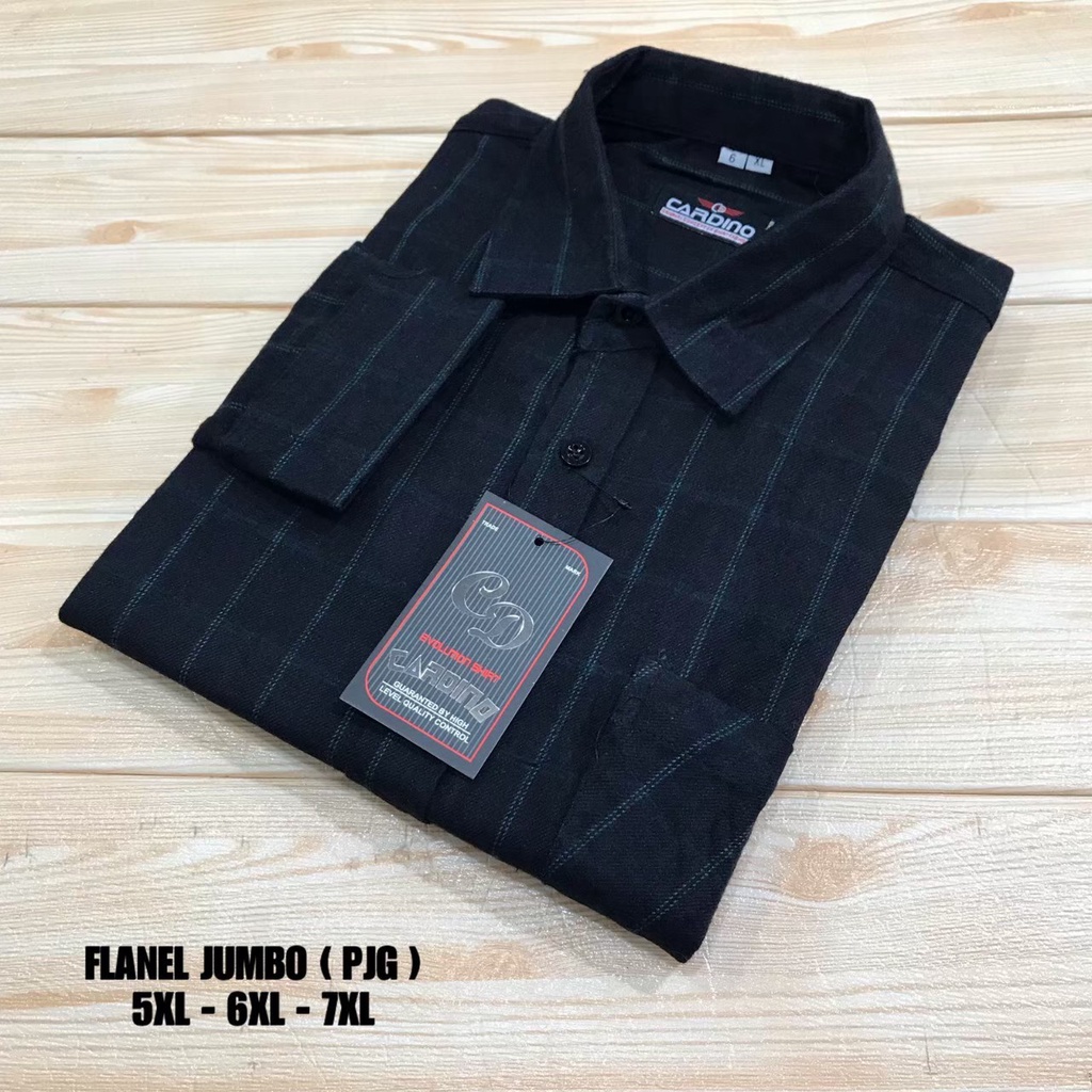 KEMEJA FLANEL JUMBO PRIA KOTAK KOTAK - KEMEJA KANTOR KEMEJA KERJA LENGAN PANJANG - BAHAN FLANEL PREMIUM - TERLARIS DAN TERBARU
