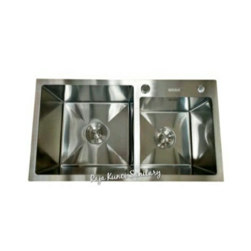 Kitchen Sink ONAN 7541 Stainless/Paket Lengkap Kitchen Sink Onan 7541