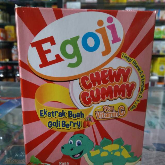 

Egoji gummy strawberry