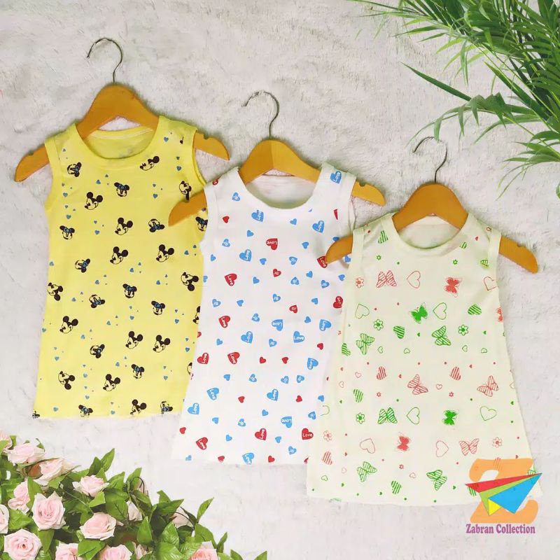 Termurah - Dress Anak Khensi Baby 0 Sampai 4 Tahun