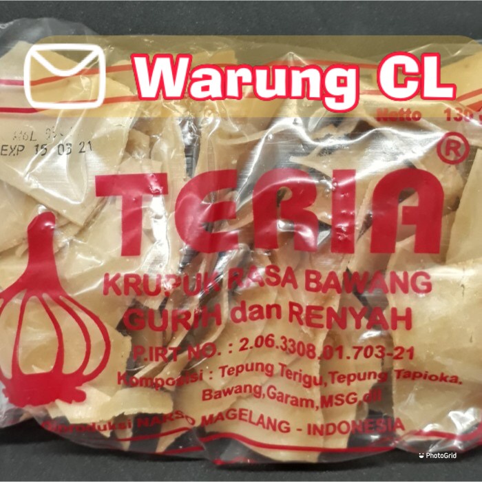 

Q12Sa Kerupuk Bawang Teria Mentah D51qs448