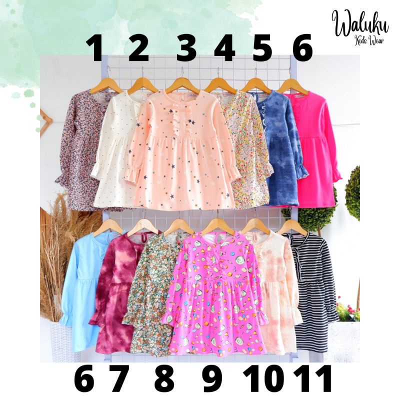 Rok Anak Dress || Gamis Anak || Baju Anak