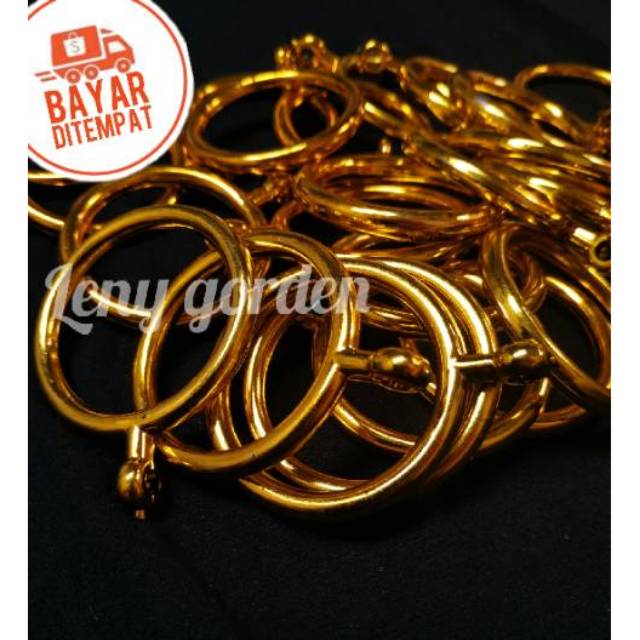 ❤ LENYS ❤ Ring pipa gorden/cincin rel gorden/gelang rollet/rail/rell
