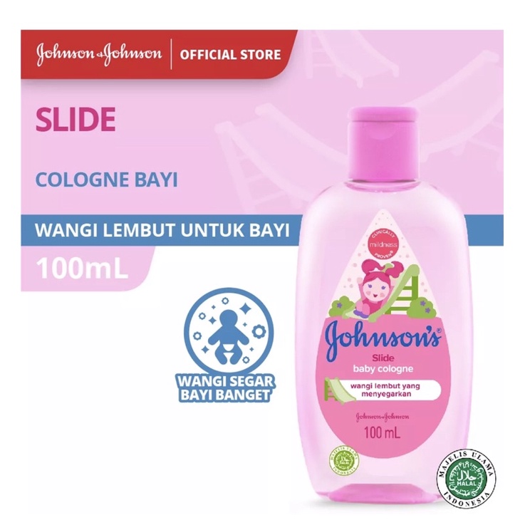 Johnson&amp;Johnson Cologne 100ml baby oil johnson 125ml