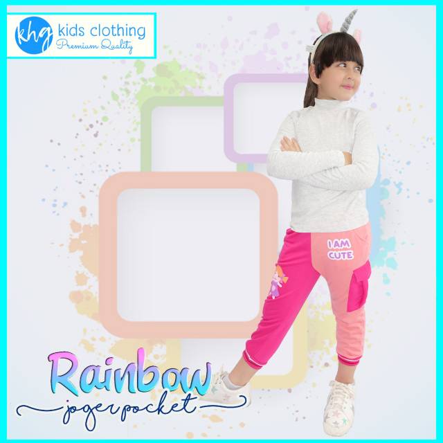 Joger Anak Rainbow KHG