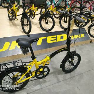 UNITED STYLO SEPEDA LIPAT UK 16 INCH FREE GEMBOK SEPEDA UNITED STYLO SEPEDA LIPAT UK 16 INCH FREE GEMBOK SEPEDA