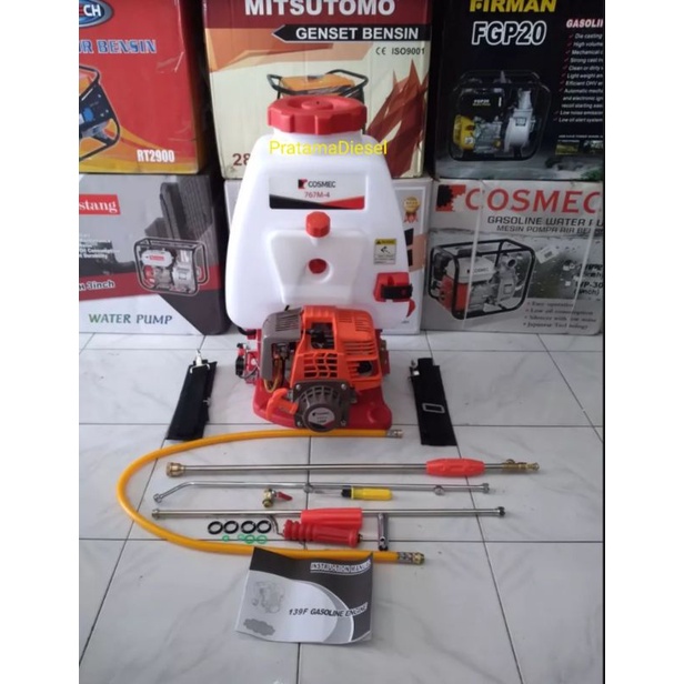 Jual Mesin Semprot Hama Knapsack Power Sprayer Cosmec Liter Tak