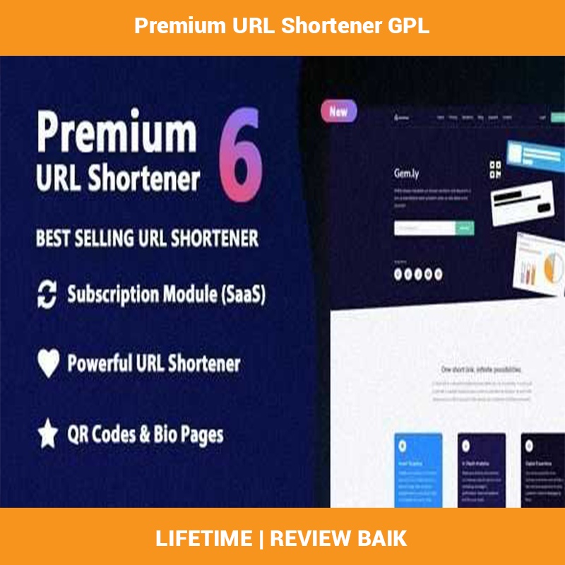 Premium URL Shortener Plugin Wordpress – Link Shortener, Bio Pages & QR Codes