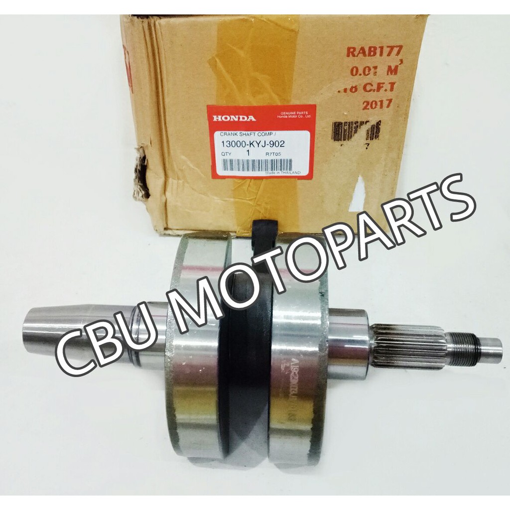 Crankshaft, Kruk Ass, Kruk As, Stang Piston, Seher CBR 250 Original Thailand