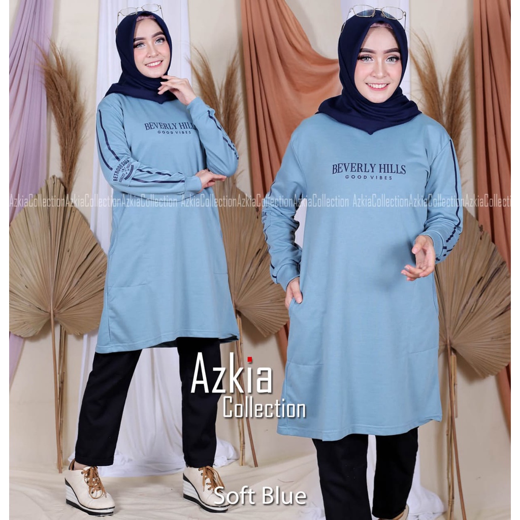 tunik wanita kaos babyterry