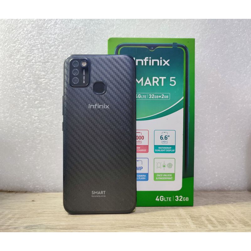 infinix smart 5 Ram 3GB 2GB  Rom 64GB 32GB second