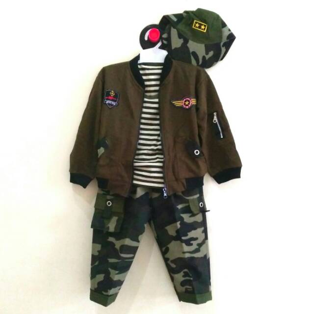 550 Koleksi Model Jaket Army Bayi HD