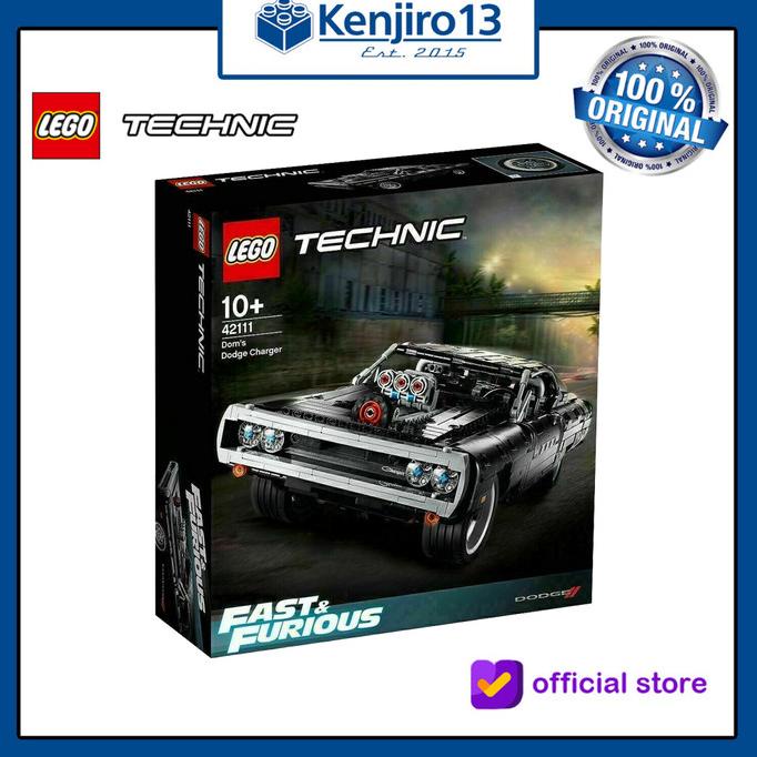[Termurah] Lego Technic 42111 Dom'S Dodge Charger [Mainan Anak Dan Bayi]