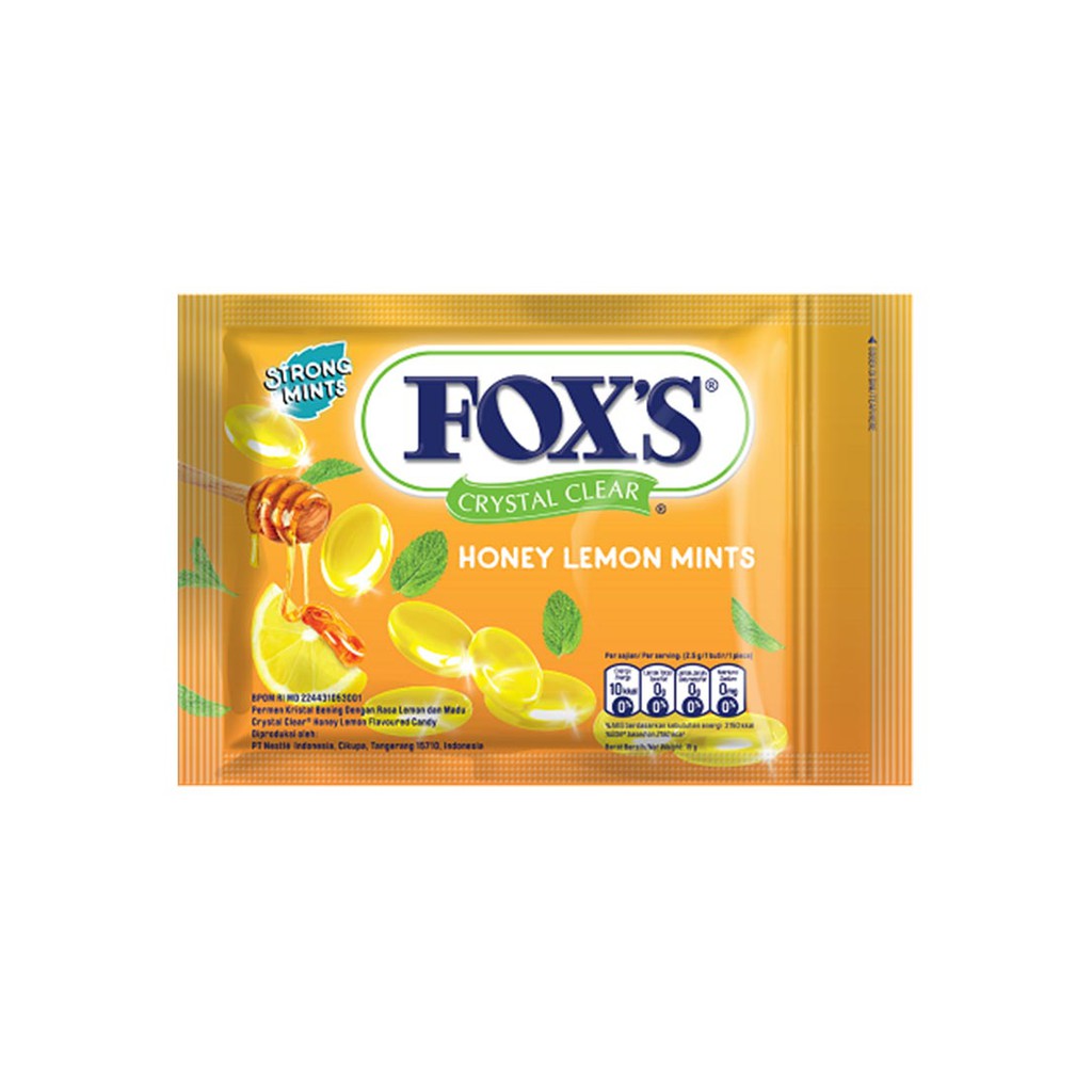 

Fox's honey lemon mints 15 gram