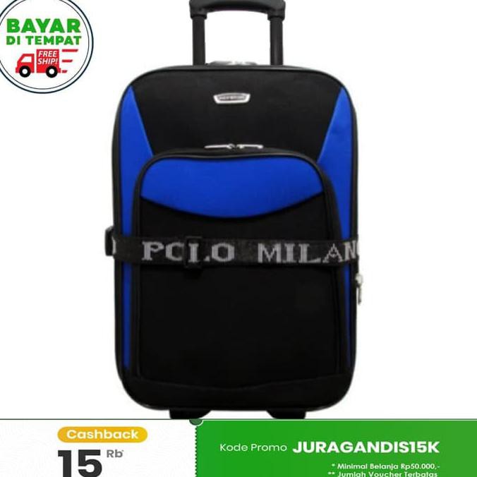 -SIAP KIRIM- TAS KOPER POLO KOPER 24INCH KOPER IMPORT KOPER TRAVEL KOPER KAIN ORI