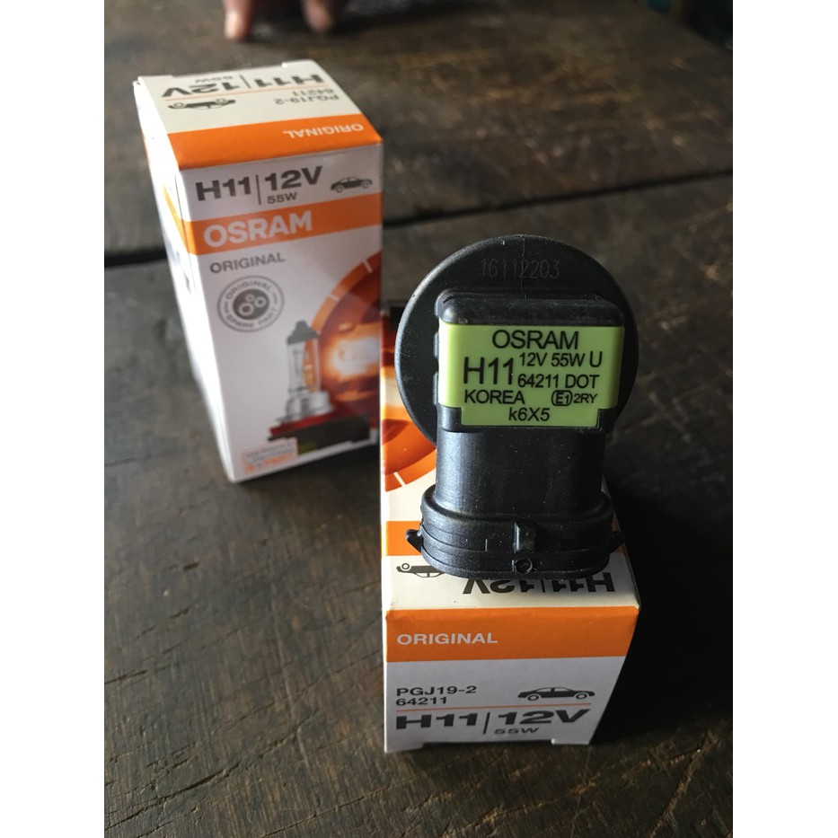 Lampu OSRAM H11 12V 55W Original