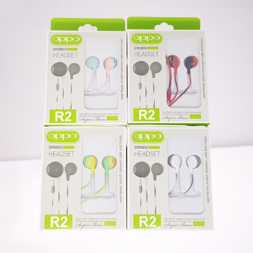 Handsfree Branded Macaron Handsfree earphone Branded Warna