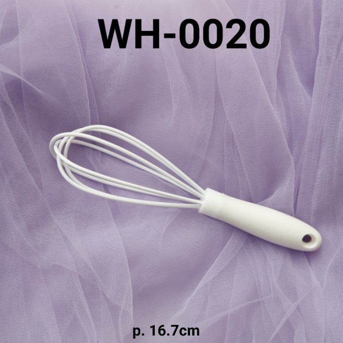 

WH-0020 MIXER ALAT PENGADUK PENGOCOK ADONAN KUE BUTTER CREAM SILIKON EKSKLUSIF